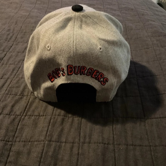 Bob's Burgers Licensed Adjustable Snapback Cap Hat Wings - Picture 2 of 2